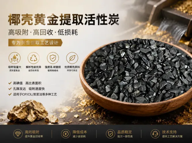 Huajing Coconut Shell Gold-Recovery Carbon: potenziare il recupero dell'oro, ridurre i costi e aumentare l'efficienza